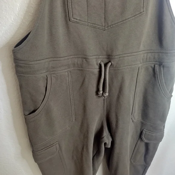Duluth Trading Souped Up Sweats Overall In Oliver Green Sz L